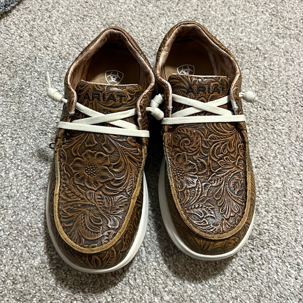 Ariat slip-on leather shoes
